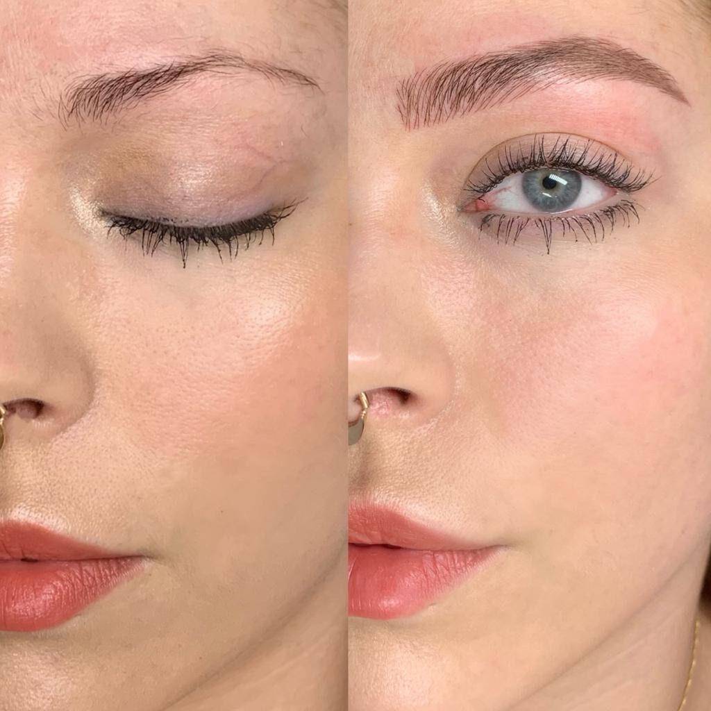 hybrid brows permanent makeup montreal